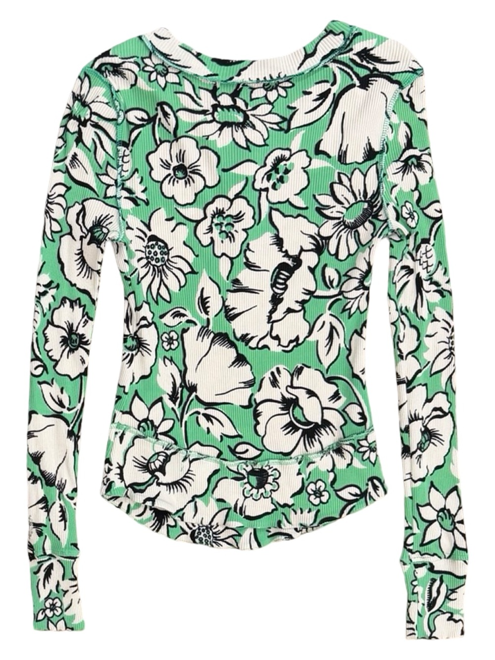Free People Movement Rally Ribbed Thermal Top - Picture 6 of 6